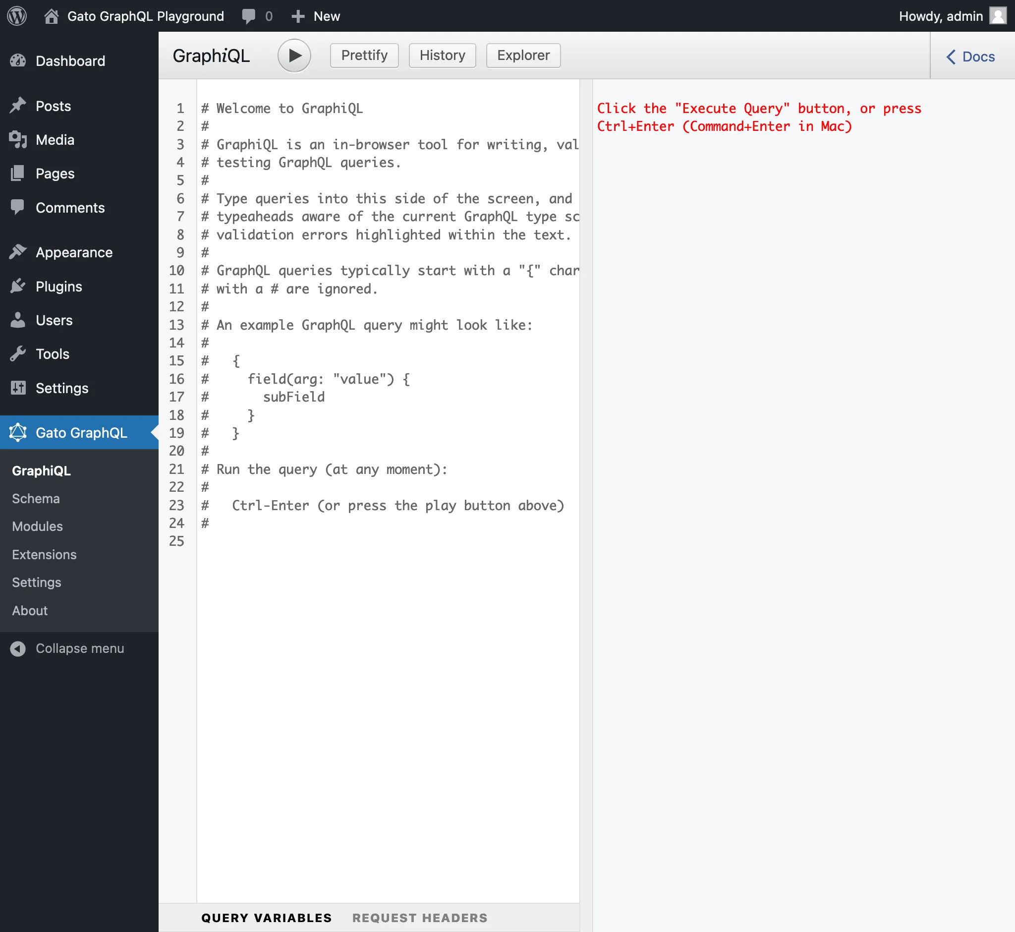 Gato GraphQL è stato semplificato